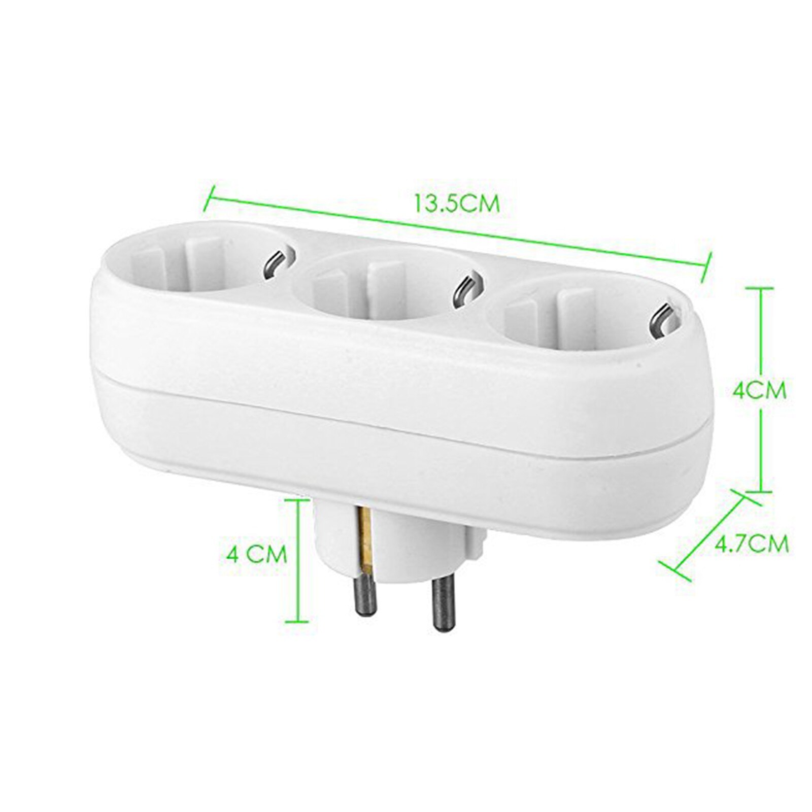 Europese Standaard Stopcontact Ronde Plug 2/3 Gaten Stopcontacten Met Schakelaar Op Off Power Adapter Socket Stopcontact Sockets