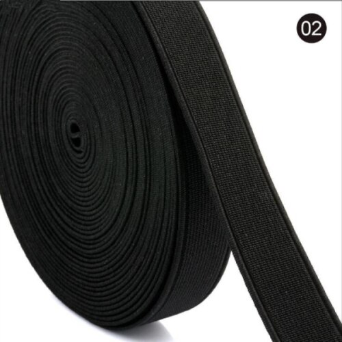 FISHWAVES 20MM 13 Kleuren DIY Naaien Levert Elastische Tape Band Singels Hand gemaakt Riem voor Kleding Tas Naaien Riemen accessoires: Color 2 as photo