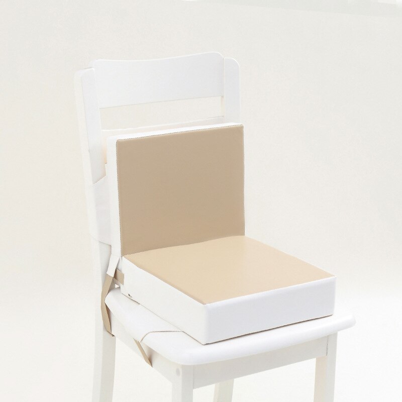 Cojín elevador para silla de comedor para niños y estudiantes de escuela primaria, mesa de comedor y silla portátil para el hogar: Khaki