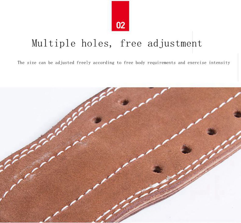 Leather Weighlifting Dumbbells Barbell Weights Crossfit Fitness Belt Musculation Squat Bench Press Bodybuilding Training Waist