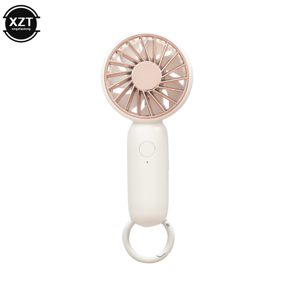 Outdoor Pocket Fan Handheld Air Cooler Mini USB Charging Portable Summer Cooling Small Personal Cool Fans for Office Desktop