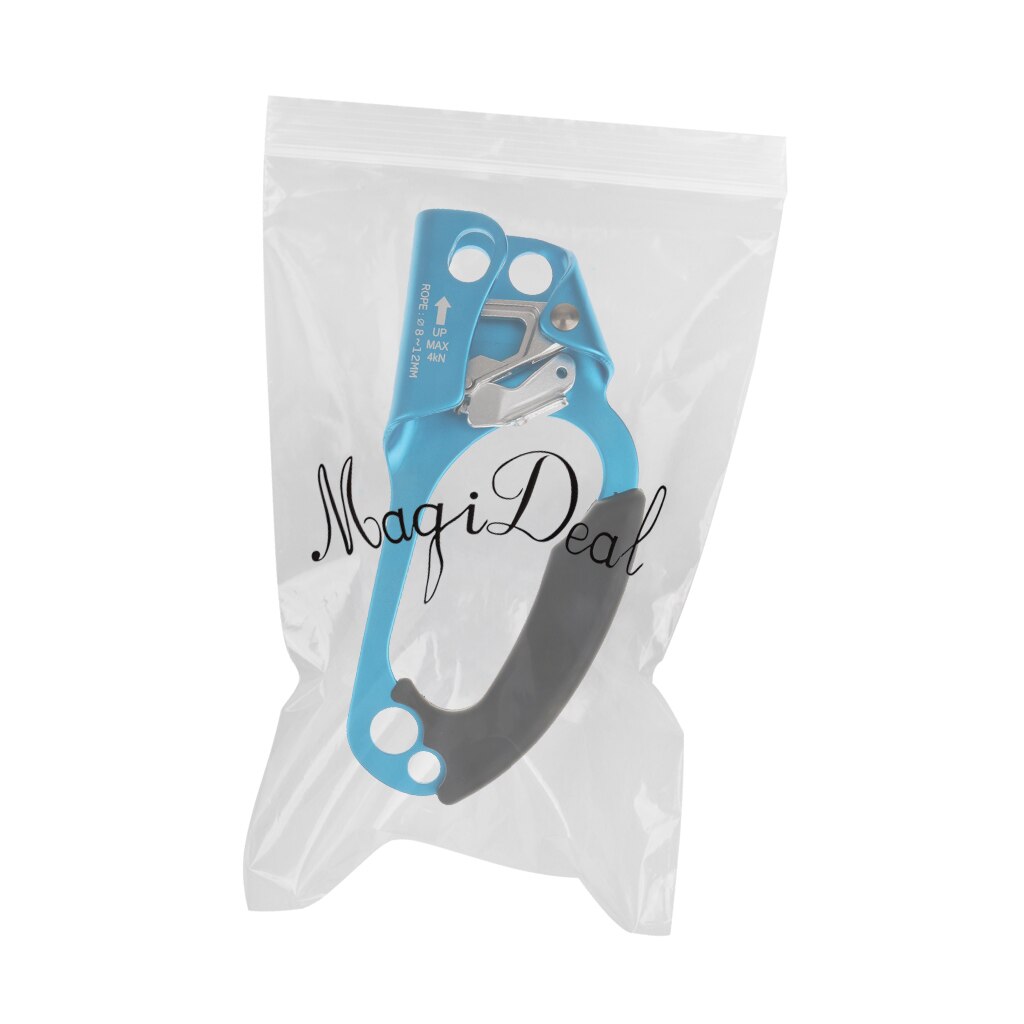 Right Left Hand Ascender Riser Rock Climbing Caving Rappel Gear Equipment