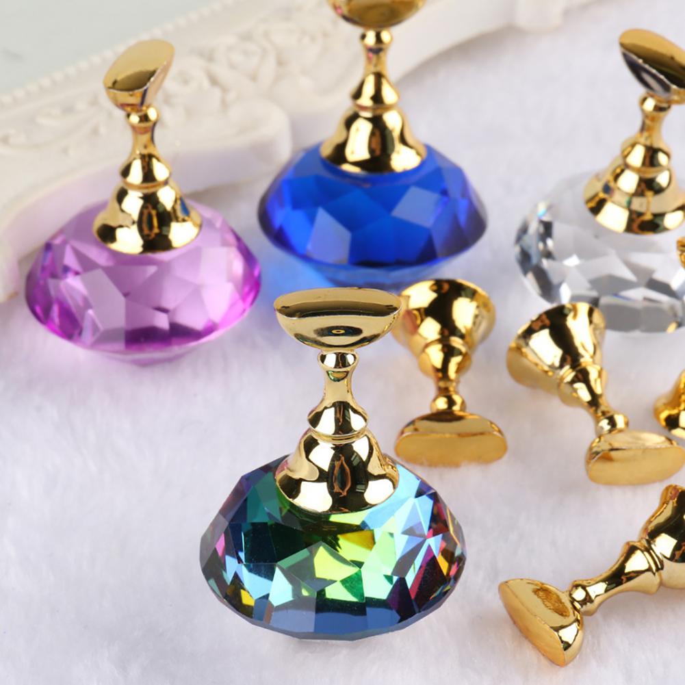 Tips Practice Stand Versatile Manicure Display Practice Stand Mini Nail Holder