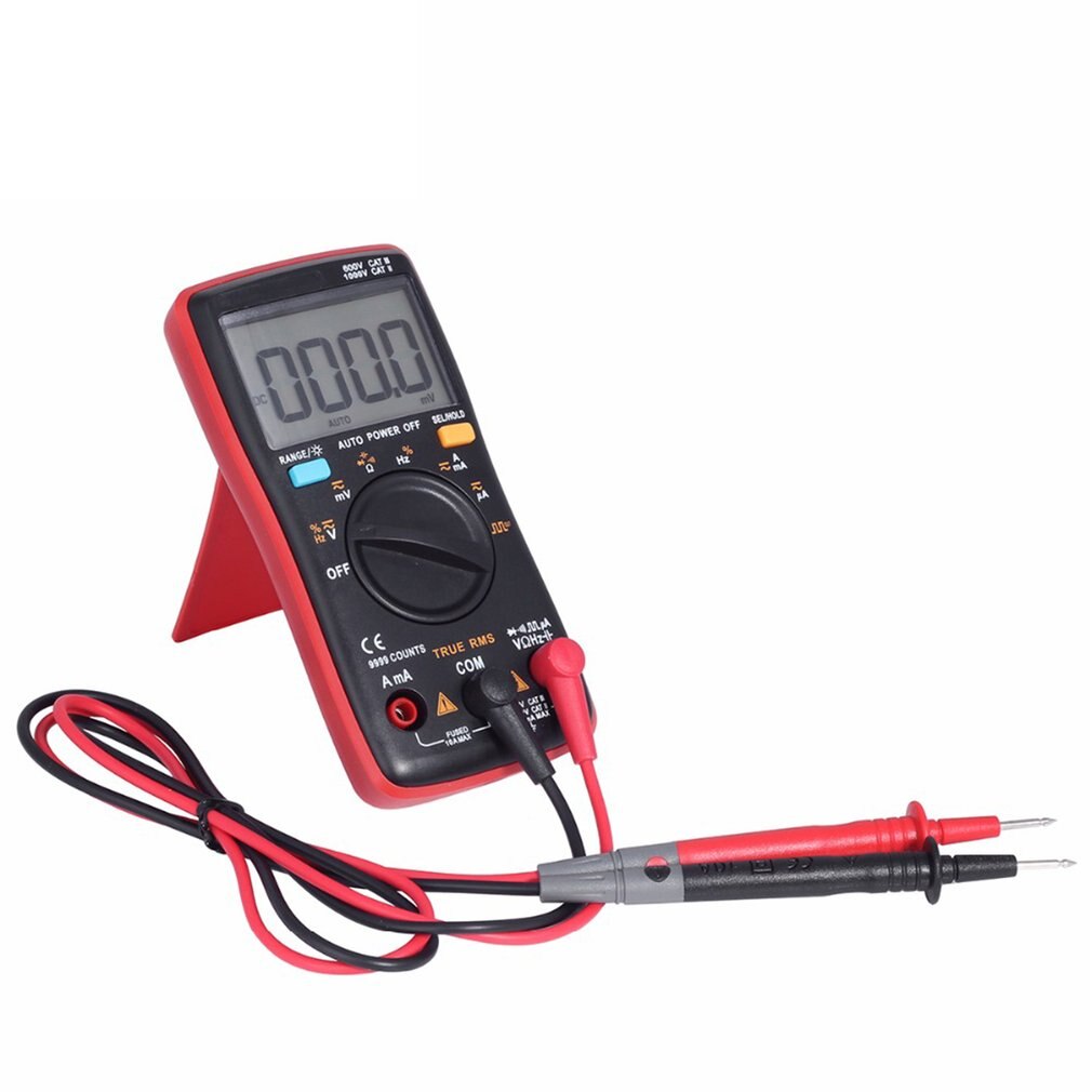 ZT98 Mini Auto Range Digital Multimeter 1999 counts AC/DC Ammeter Voltmeter 550V Overload Protection LCD Backlight: ZT109