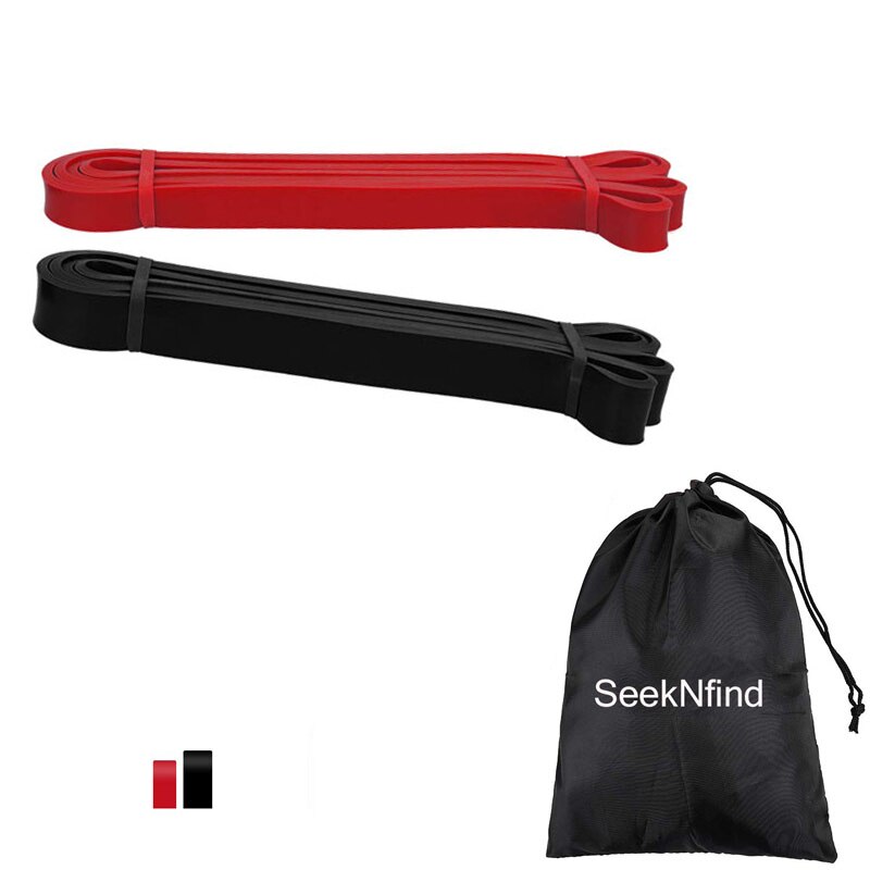 208cm Pull Up Assist Bands Exercise Resistance Bands for Fitness Elastic Band Gym Expander Strengthen Trainning Power-lifting: Set1