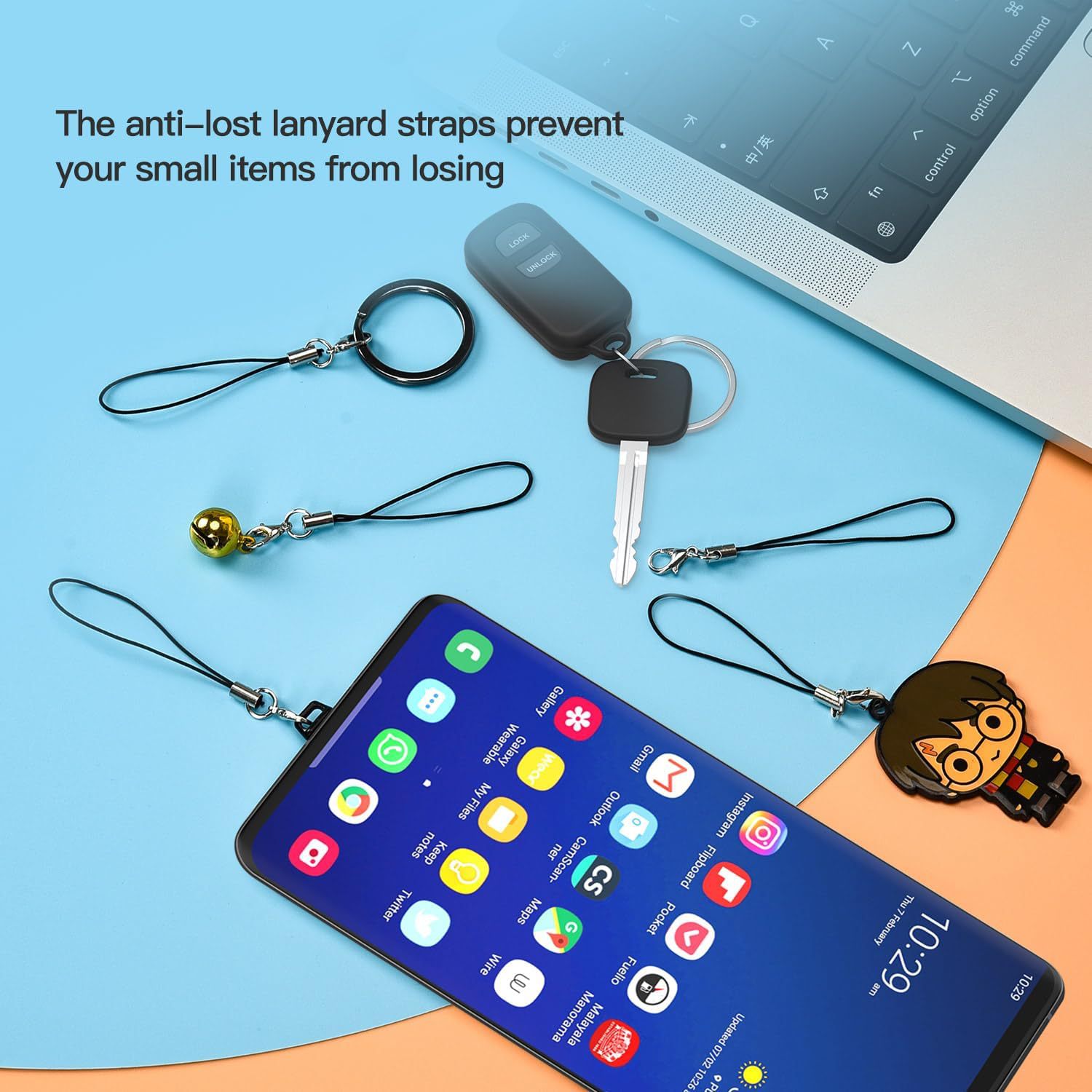 Zestaw wtyczek przeciwpyłowych robić telefonu Osłona wtyczki przeciwpyłowej USB C, zestaw smyczy i szczotki robić czyszczenia Środek robić czyszczenia portu ładowania