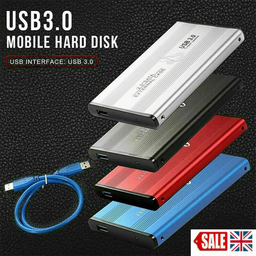 2TB USB 3.0 External Hard Drive Disks HDD 2.5'' For PC Laptop Desktop Portable #50