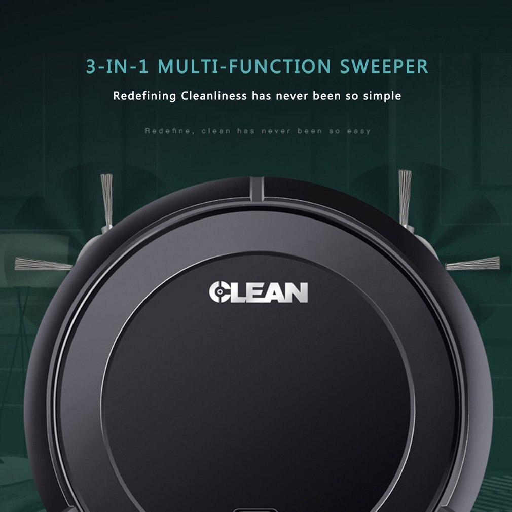 3in1 Sweeping Robot Vacuum Cleaner Household Automatic Sweeping Dust Tool Smart Sweeping Machine Clean Intelligent Home Wireless