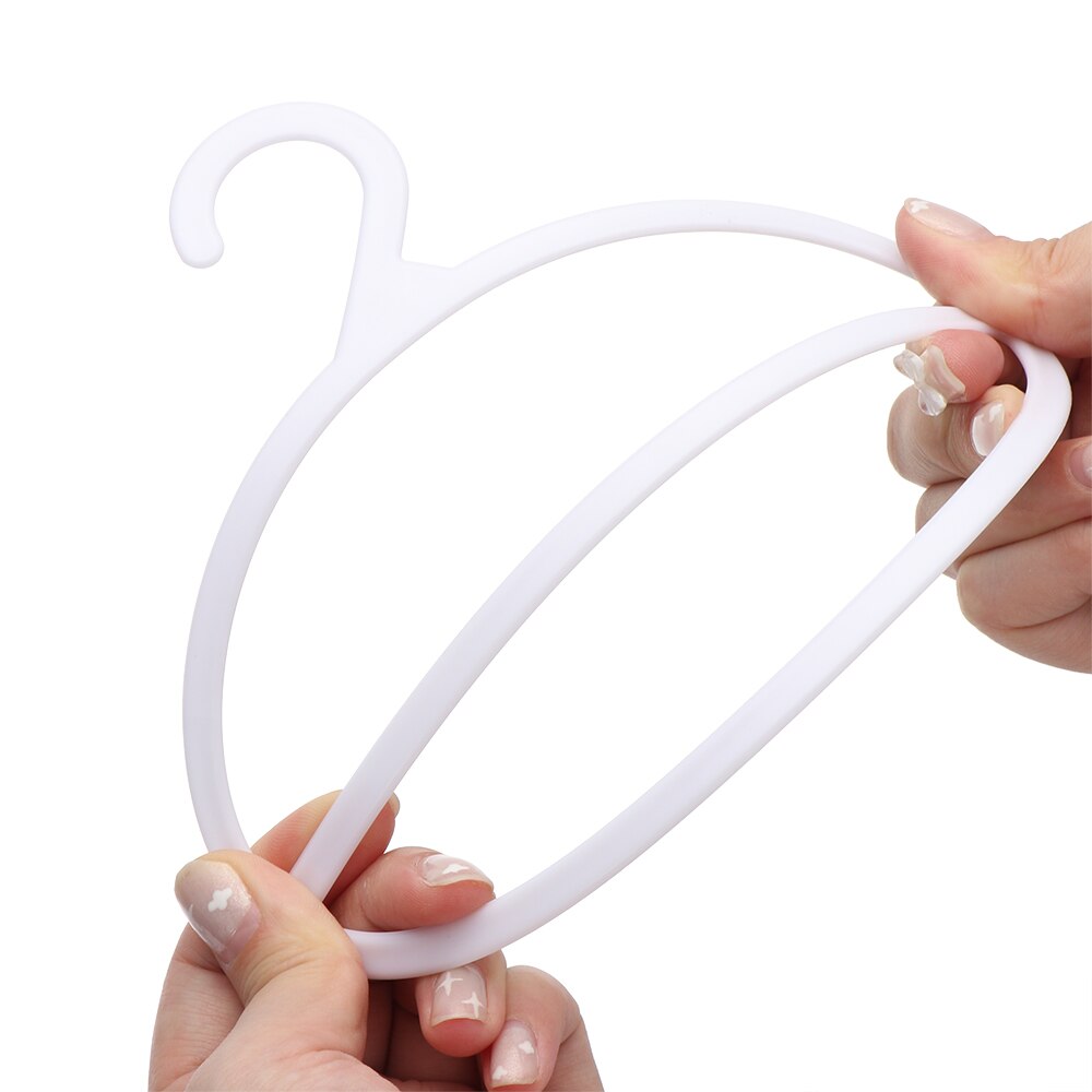 Circle Shape Shawl Scarf Hanger Multifunctional Coat Belt Tie Clothes Display Shelf Space Saving Organizer Plastic Storage Holde