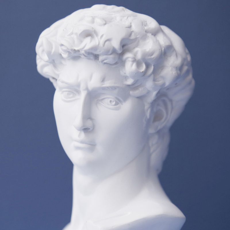 Hars Vaas Bloempot Nordic Stijl Menselijk Hoofd Pen Borstels Houder Woondecoratie