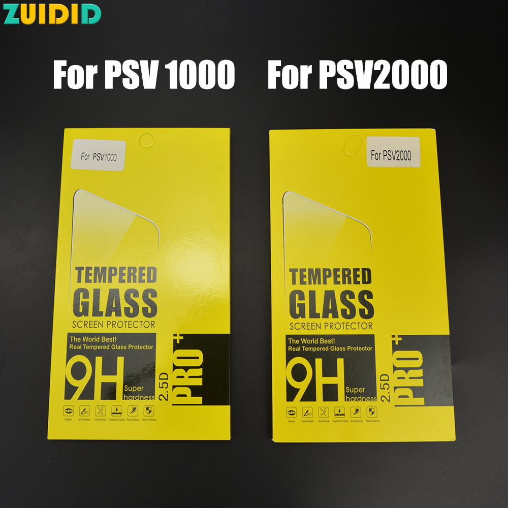 Protector de pantalla Full HD para Psvita, película frontal y trasera de vidrio templado transparente para PS Vita PSV 1000 2000 PSV1000 PSV2000