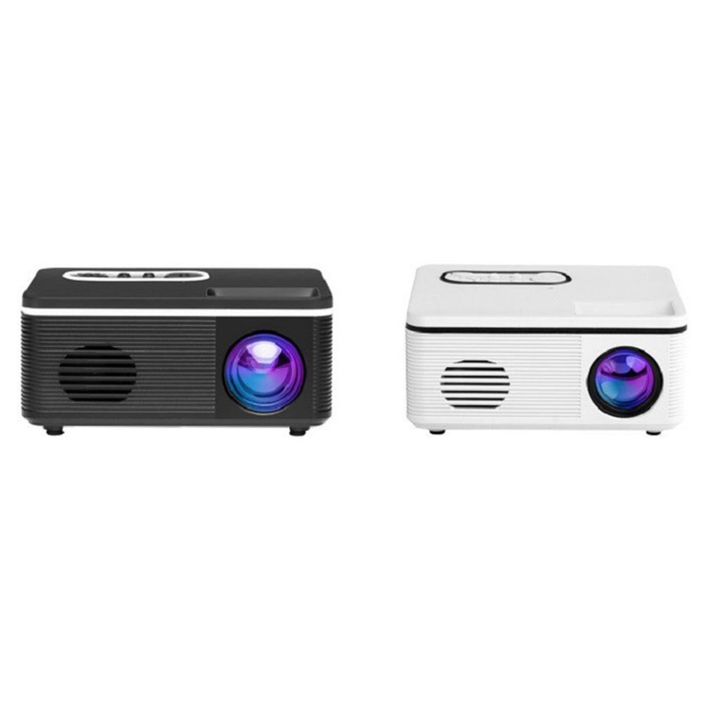 HD Mini Battery Projector LCD Led Portable Projector Home Theatre Cinema Led USB Kids Child Video Media Player