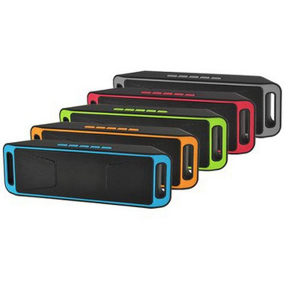 Altavoz Subwoofer doble para coche al aire libre inalámbrico estéreo impermeable USB/TF/Aux FM función de llamada de avisos de voz