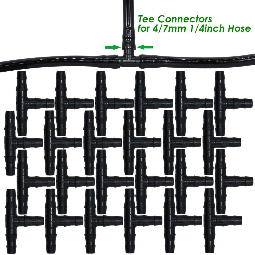 SPRYCLE 25M Garden Micro Drip Irrigation Kits Misting Watering System Automatic Adjustable Dripper Atomizer for 4/7mm 1/4'' Hose