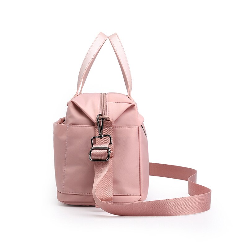 Piler Oxford femmes sac à main week-end Duffle voyage imperméable Nylon femmes sac rose grand sac à bandoulière bagages Boston sac à main