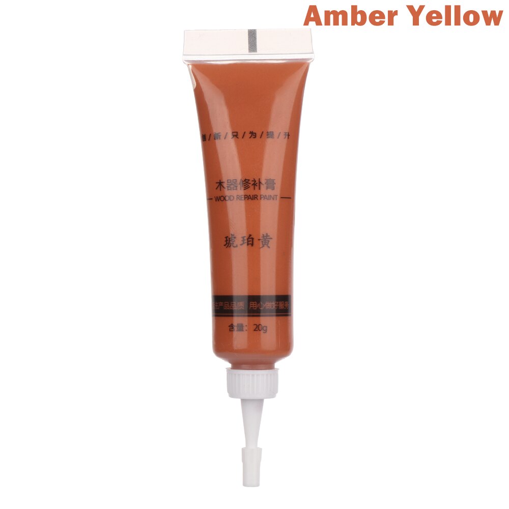 Naprawa mebli zadrapania na lakierze naprawa uszkodzeń naprawa kremów meble drewniane dotykać w górę uniwersalne narzędzie robić naprawy DIY: bursztyn żółty