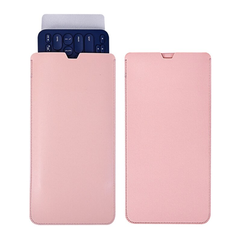 Portable PU Case for logitech K380 Bluetooth-compatible Multi-Device Keyboard Waterproof Cover for Travel Home Office