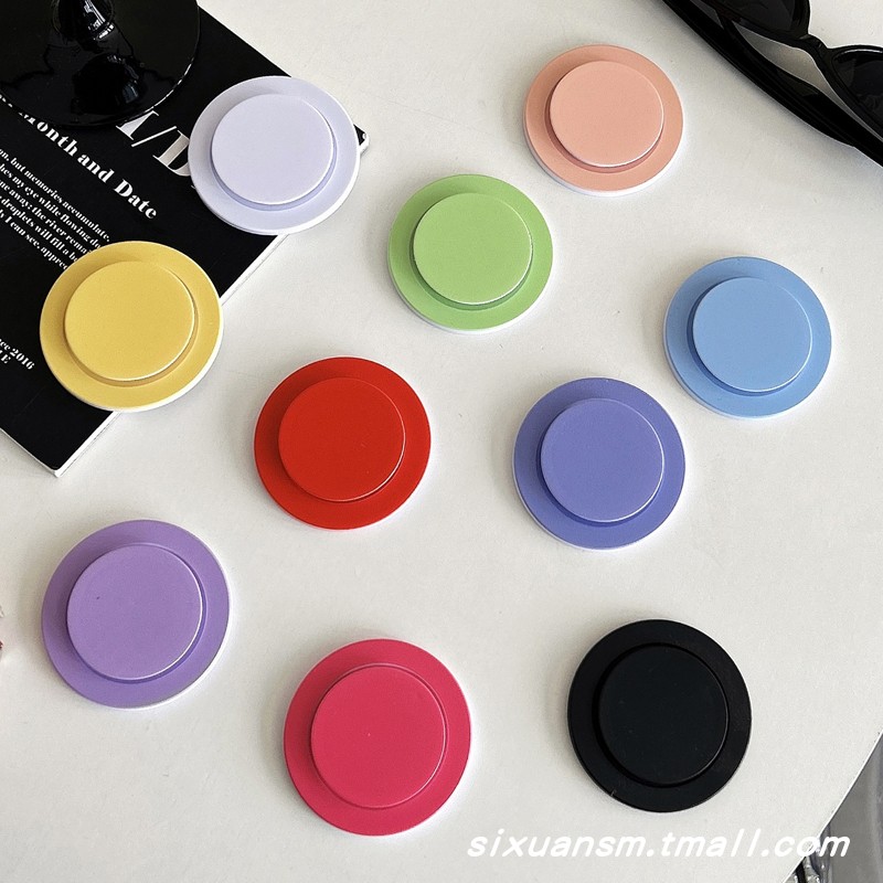 Acrylic Phone Grip Foldable Desktop Phone Holder Simple Phone Support Stand Ring for Iphone Huawei Xiaomi