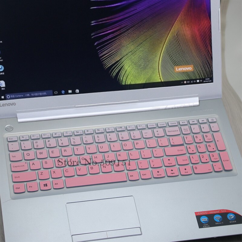 Til lenovo ideapad 300 17 300-17 700 700-15 700-17 500s-15 idé pad 700-15 isk 15.6 tommer silikone tastatur cover beskytter hud