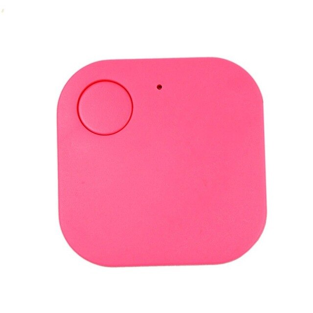 Smart iTag Bluetooth Tracker Child Bag Wallet Pet Key Finder Locator Anti-lost Alarm with Battery For iPhone Samsung: Red