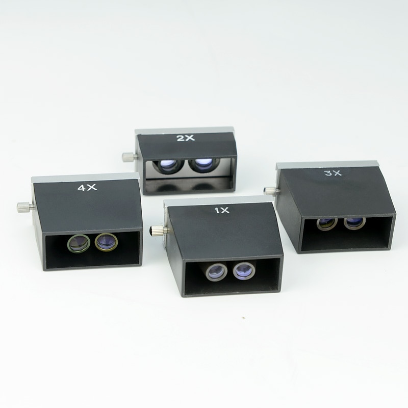2x 1x 3x 4x Stereo Microscope Objective Optical Lens