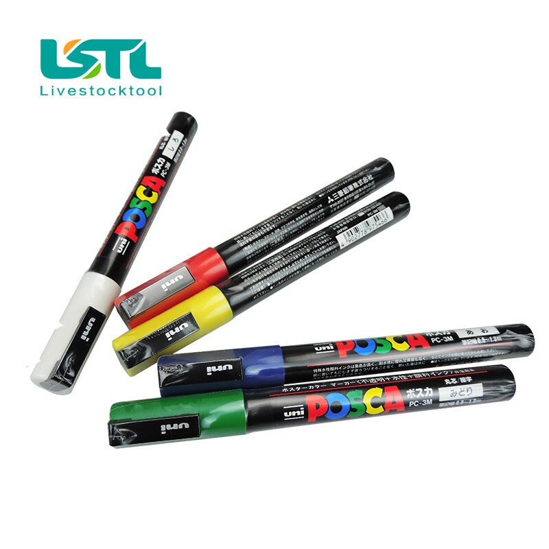 5 st märkpenna för bidrottning 5 färger identifiering för biodling uppfödning parningsmärkpenna biodlingsutrustning 28