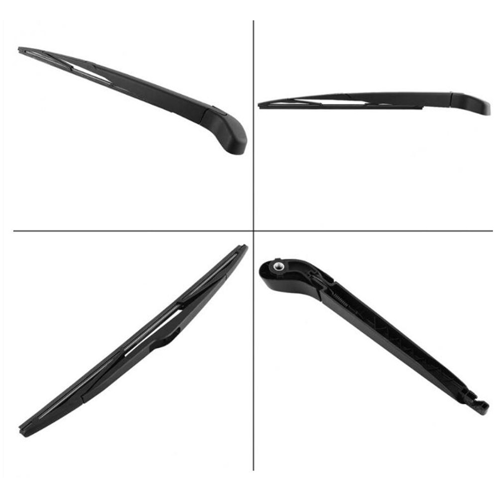 Limpiador plástico blade 1 pieza brazo de limpiaparabrisas trasero para Ford Focus MK2 2004 negro