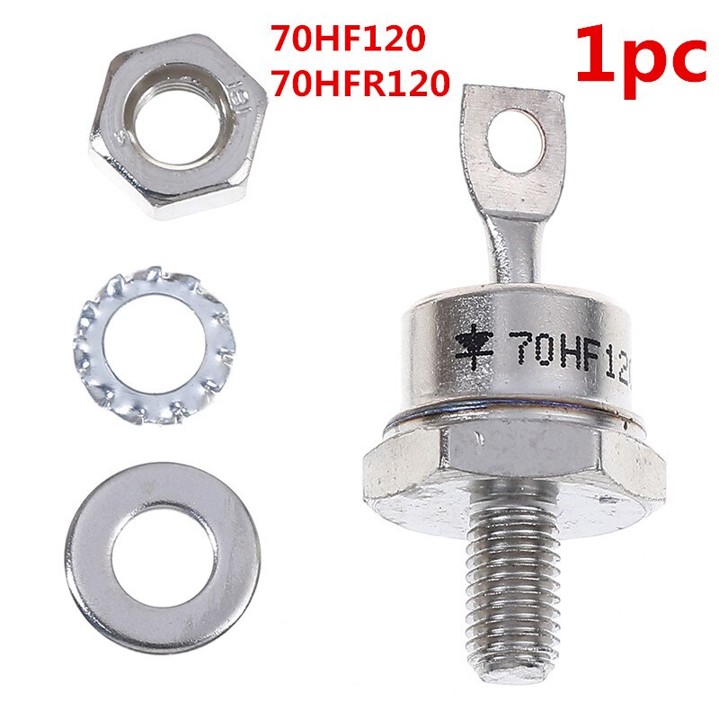 70HF120/70HFR120 70A 1200V High Power Gelijkrichter Metal Stud Type Gelijkrichter Diodes Accessoires