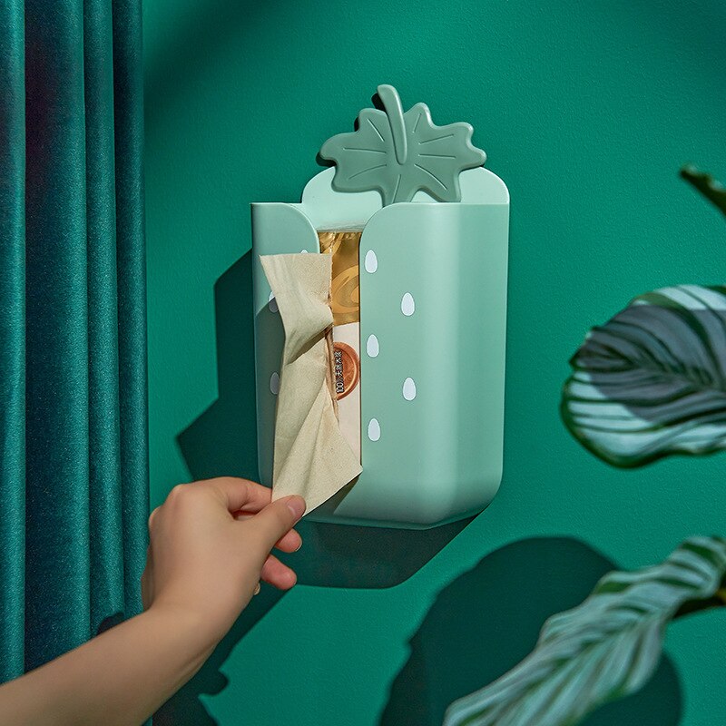 Tissue Box Upside Down Wall Hanging Living Room Home Cute Kitchen Napkin Paper Tube Drawer Bedroom Wet Tissue Storage