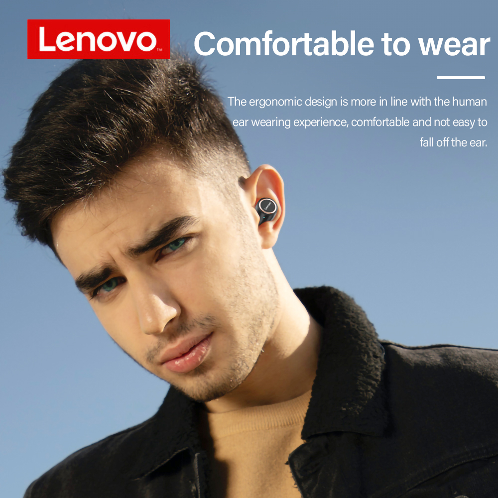 Originele Lenovo LP12 XT82 XT91 XT95 Bluetooth Oortelefoon Draadloze Hoofdtelefoon Sport Headset QT81 LP3 HQ08 Intelligente Led Display