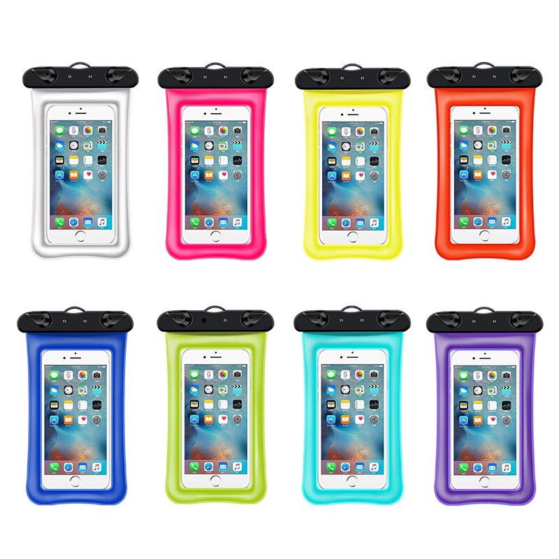 Funda Universal impermeable IP68 para teléfono, bolsa a prueba de agua para iPhone 13, 12, 11 Pro Max, X, Xs, 8, Xiaomi, Huawei y Samsung, 2 uds.