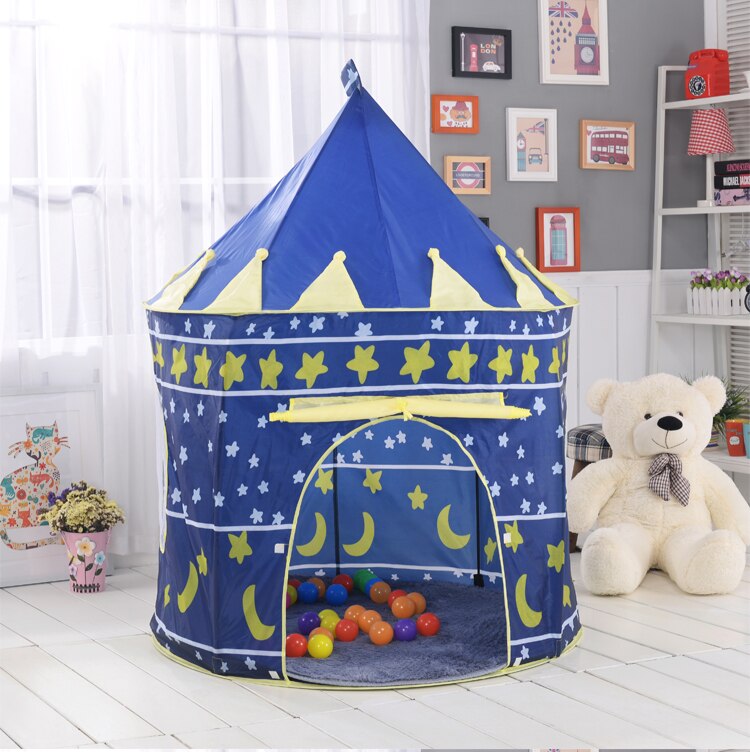 Roze Blauw Kids Kind Spelen Tent Veilig Indoor Baby Spel Speelhuis Kinderbox Opvouwbare Draagbare Outdoor Play Tent Baby Kinderbox
