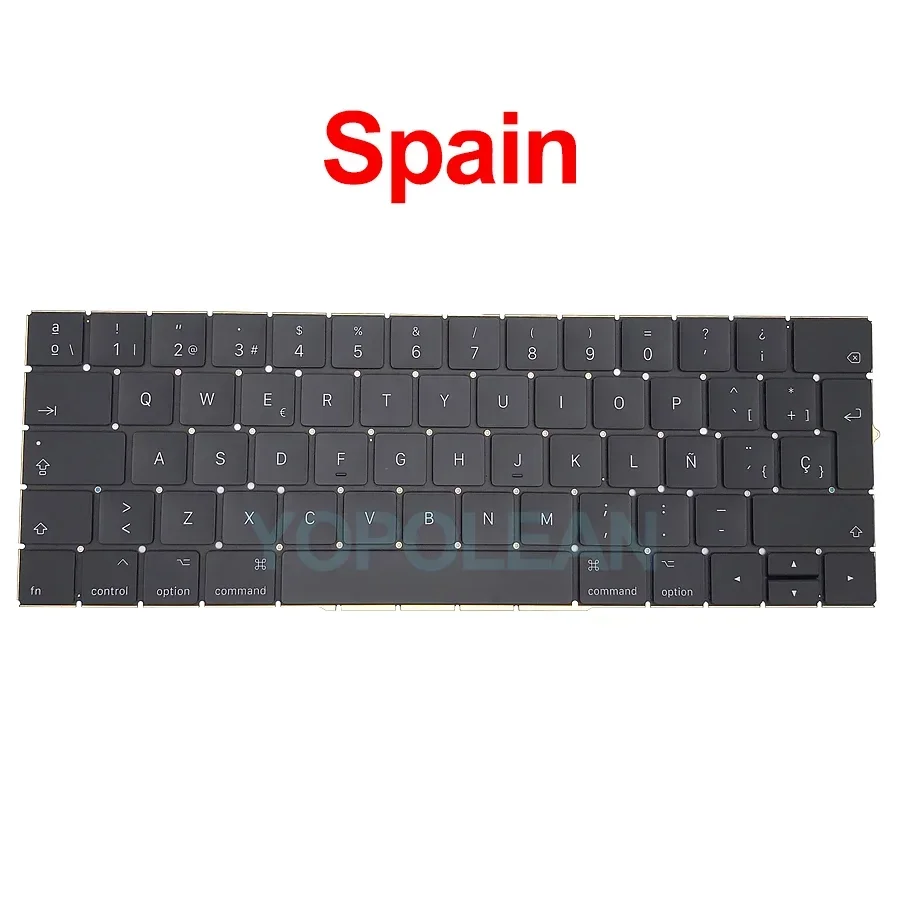 Neue US UK Spanisch Französisch Koreanische Tastatur Für Macbook Pro Retina 13 "15" A1706 A1707 Tastatur Ersatz: Lila
