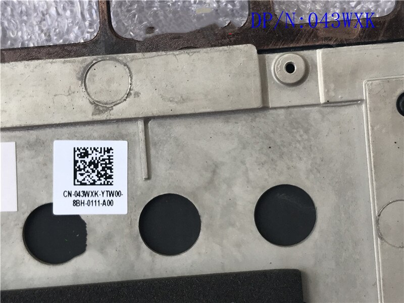 Original for Dell XPS 13 9350 9360 laptop case C shell Small Enter US No fingerprint port host cover bracket 043WXK