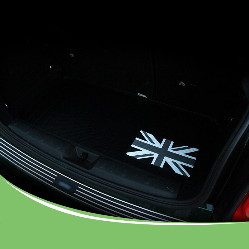 Auto Carbon Fiber Grain Leer Kofferbak Mat Voor Mini Cooper S Een F54 F55 F56 F60 Countryman Auto Accessoires Interieur styling
