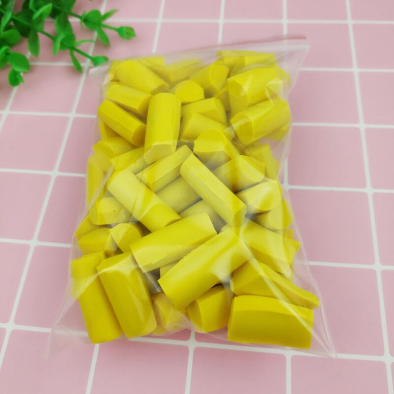 New70pcs Sponge Block Additives in Slime Filling Beads Supplies DIY Slime Accessories For Slime Stuff Foam Clay Mud Sponge Block: Gold