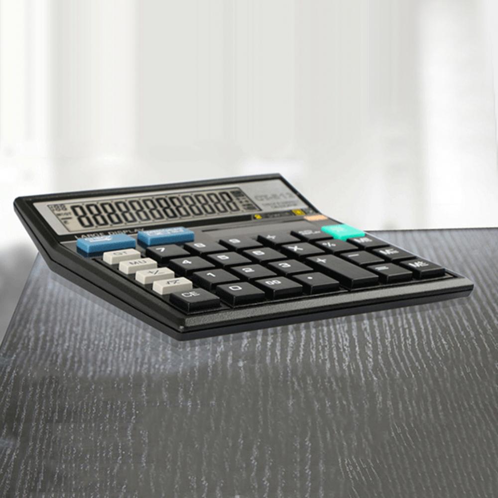 Large Screen Desktop 12 Digit Electronic Calculator Financial Accounting Tool
