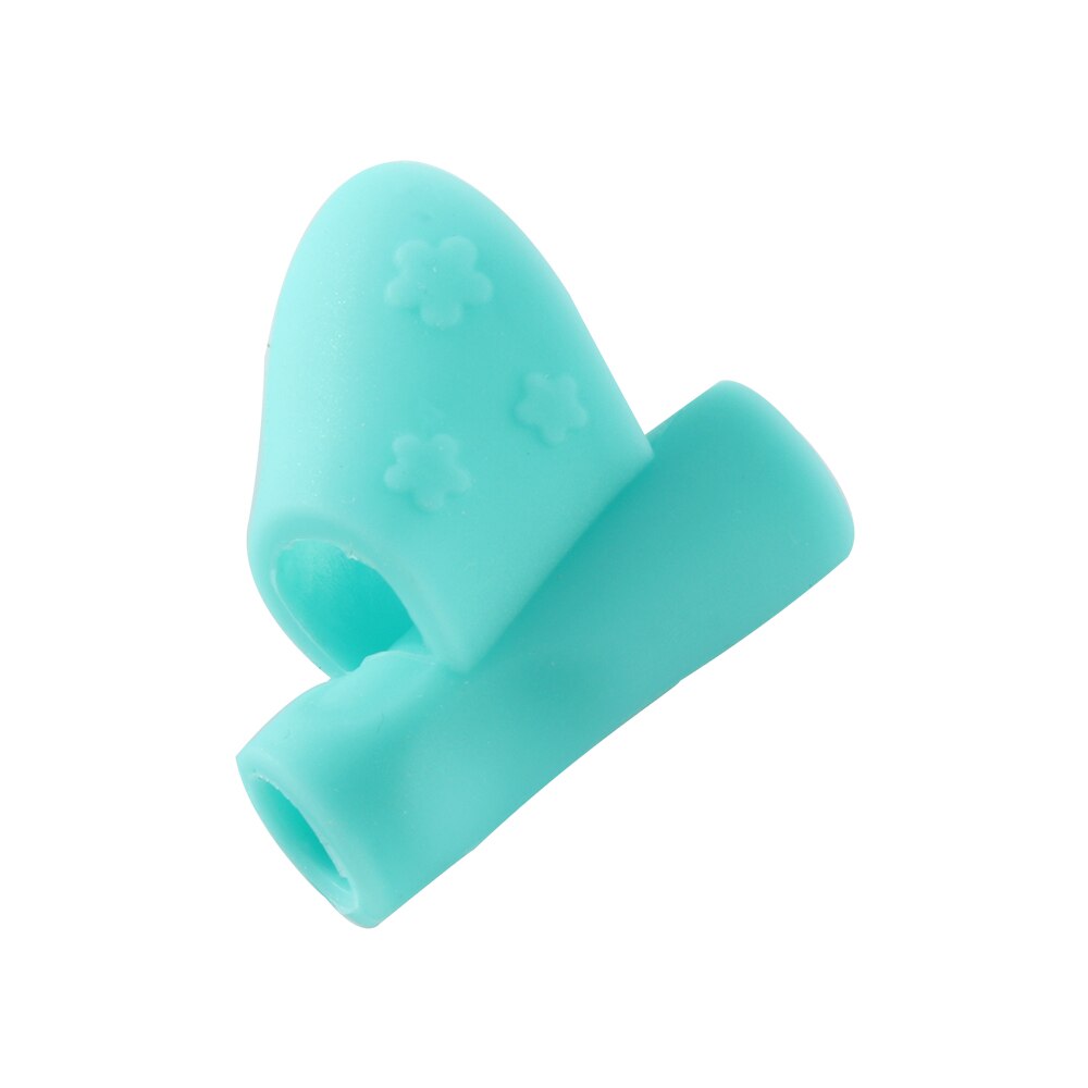 3 lápices de mano derecha ayuda a los niños a aprender a sostener el bolígrafo y a escribir corrección de postura magia se adapta a lápiz de Color suave al azar