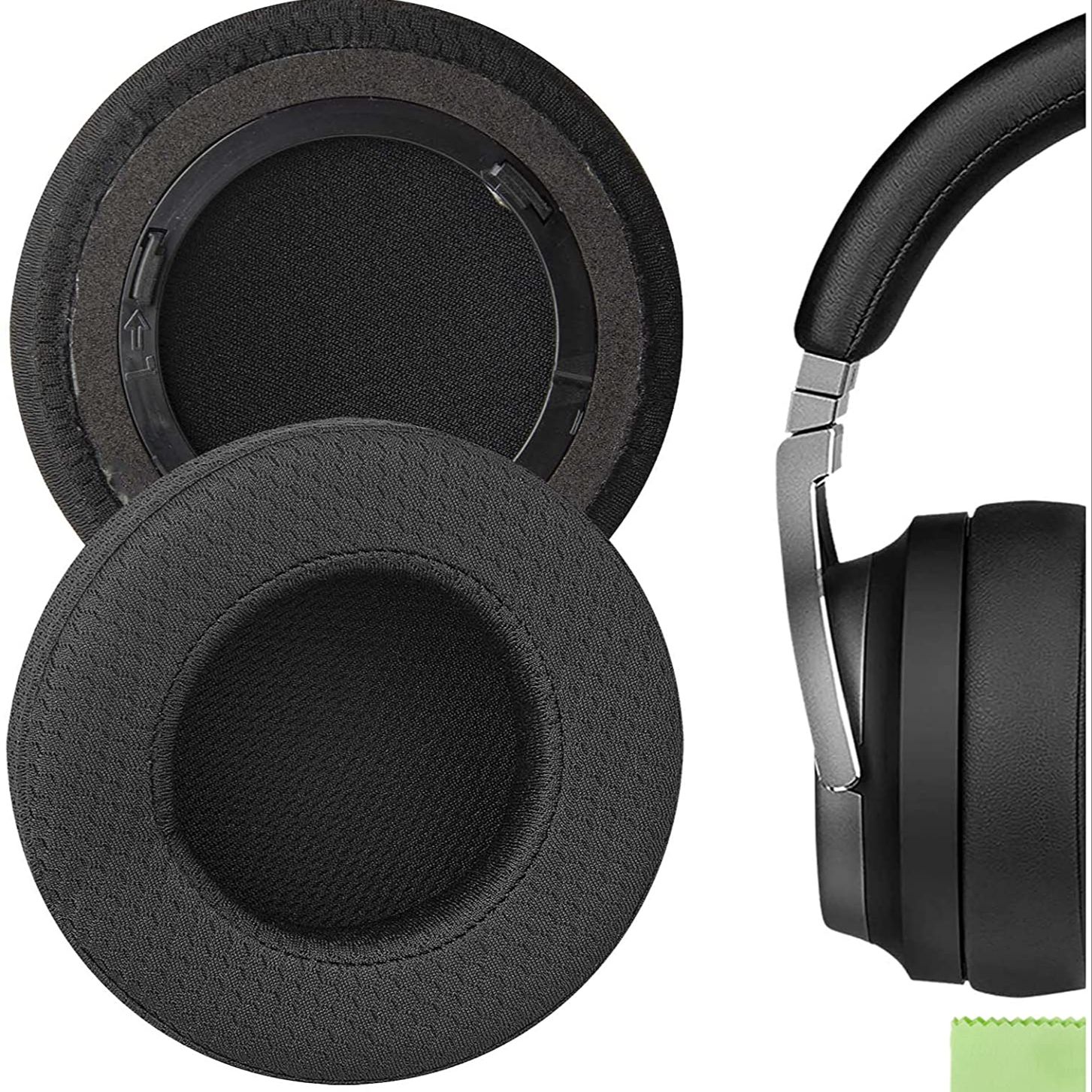 Comfort Mesh Fabric Replacement Ear Pads for Corsair Virtuoso RGB Wireless SE Headphones Ear Cushions, Headset Earpads, Ear Cup: Default Title