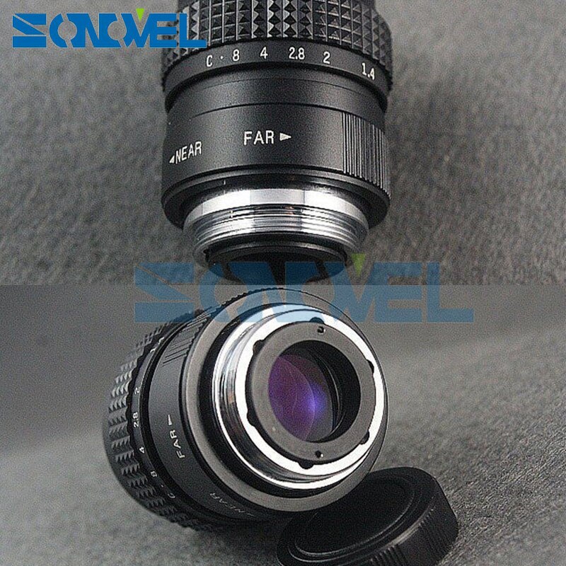 25mm F1.4 CCTV TV film lente + C montare per Nikon 1 AW1 S2 j5 J3 J4 J2 J1 V3 V2 V1 C-NI C-Nikon 1