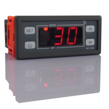 Relay output 250V 30A 10a 12V 24v 110v 220v powe Microcomputer Thermostat with sensor