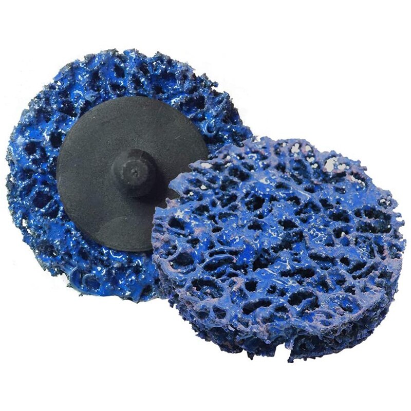 10 Pack 2 Inch/50mm Quick Change Discs Roloc Discs Easy Strip Discs Clean & Remove Paint, Rust and Oxidation