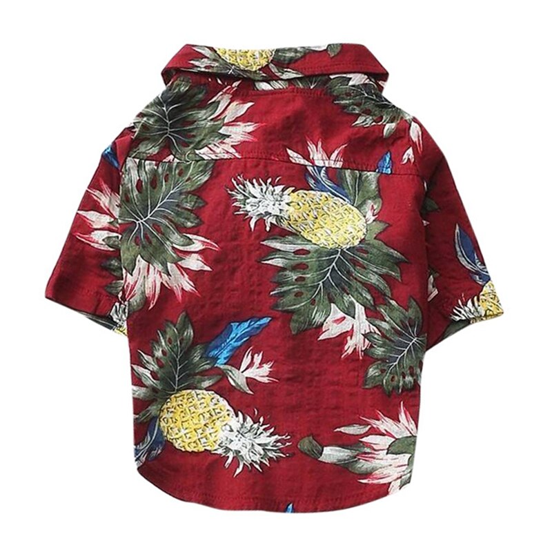 V.H.O. Funky Hawaïhemd heren korte mouwen voorzak Hawaii-print strand palmen diverse kleuren, Mondy Surf., M