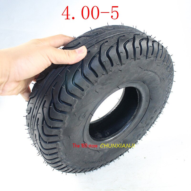 Neumático de para patinete eléctrico de 4,00 a 5 pulgadas, mini MOTO, neumático para escúter eléctrico, especial para caminar, de 400 a 5 pulgadas