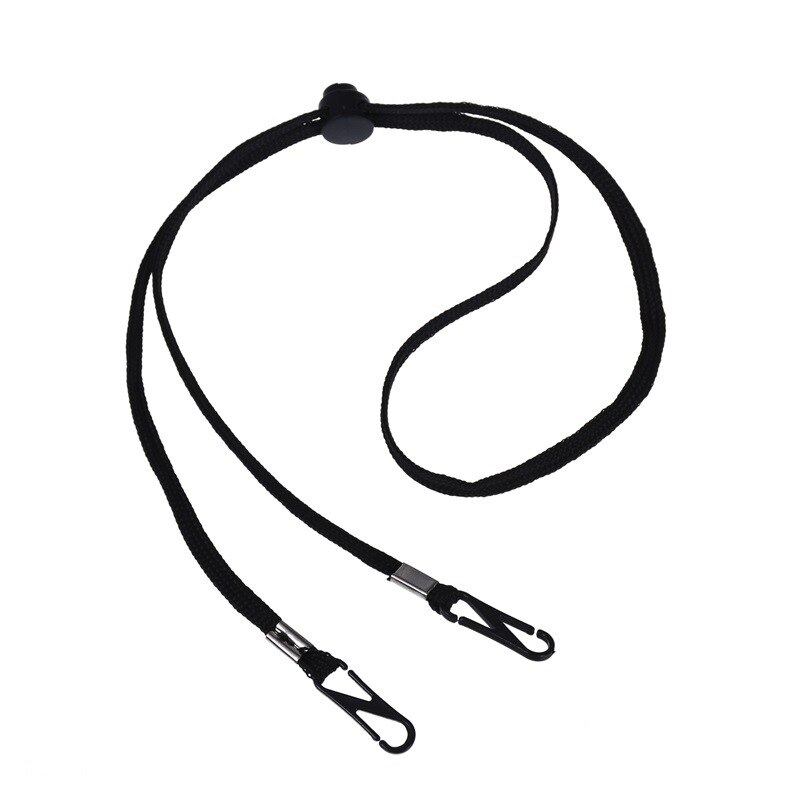 Verstelbare Gezichtsmasker Lanyard Handy & Handig Veiligheid Masker Rest & Oor Houder Touw Masker Extension Gesp Earmuffle Artefact: BK
