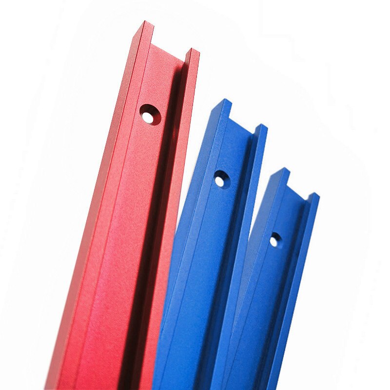 T-track Slot Miter Track T Screw T Slider 30 Model Aluminium Alloy Jig Fixture Pressure Woodworking DIY Tool 300-800MM