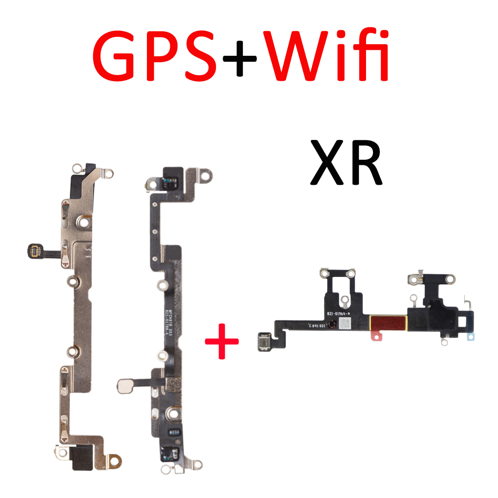 Wifi + gps wifi signal antenne flex til iphone  se 6 6s 7 8 plus x xr xs max trådløs oplader antenne samling flex dele: Xr wifi gps