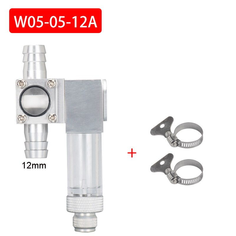 Aquarium CO2 atomizer For Generator system kit External Super Diffusion Reactor With Bubble Counter CO2 External Diffuser12/16mm: W05-05-12A