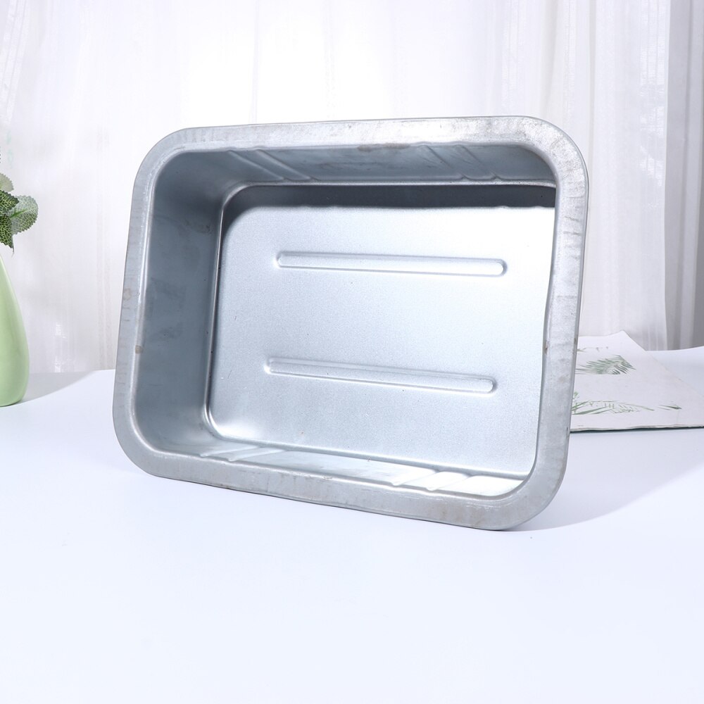 1pc Oil Drain Pan Durable Useful Practical Oil Drip Tray Waste Engine Steel Oil Drain Pan for Auto