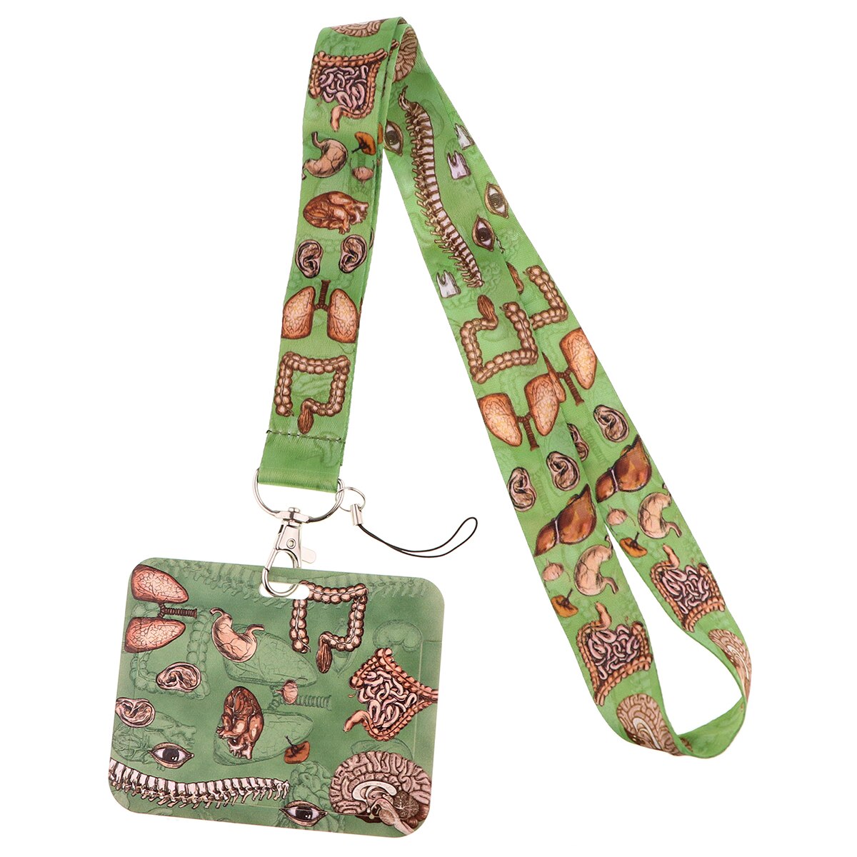 Lb3064 Medische Apparatuur Arts Verpleegster Lanyard Grey 'S Anatomie Nekbanden Id Badge Houder Hanger Sleutelhanger Charm Telefoon Sleutelhanger
